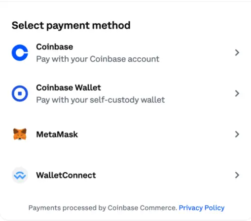 Coinbase wallet